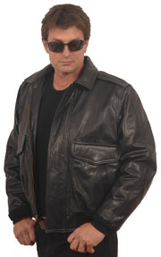 CP1 Leather Commercial Pilot Jacket