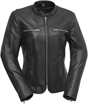 LC116 Ladies Sport Motorcycle Leather Jacket