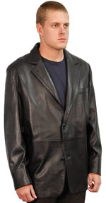 221 Mens Italian Lambskin Leather Jacket